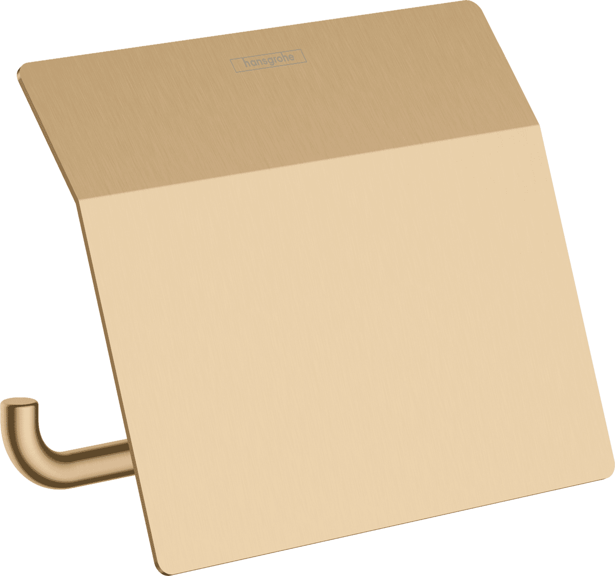 Bild von HANSGROHE AddStoris Toilettenpapierhalter mit Deckel # - Brushed Bronze #41753140