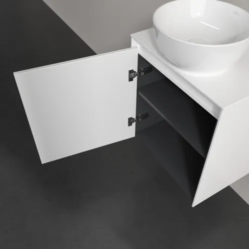 Bild von VILLEROY BOCH Collaro Waschbeckenunterschrank, 1 Tür, 500 x 548 x 380 mm, White Matt / White Matt #C14800MS