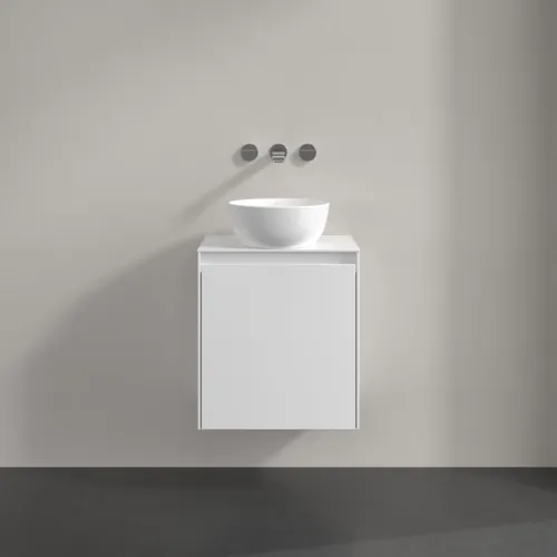Bild von VILLEROY BOCH Collaro Waschbeckenunterschrank, 1 Tür, 500 x 548 x 380 mm, White Matt / White Matt #C14800MS