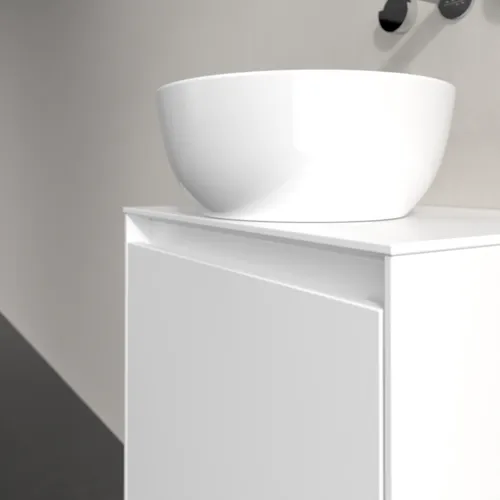 Bild von VILLEROY BOCH Collaro Waschbeckenunterschrank, 1 Tür, 500 x 548 x 380 mm, White Matt / White Matt #C14800MS