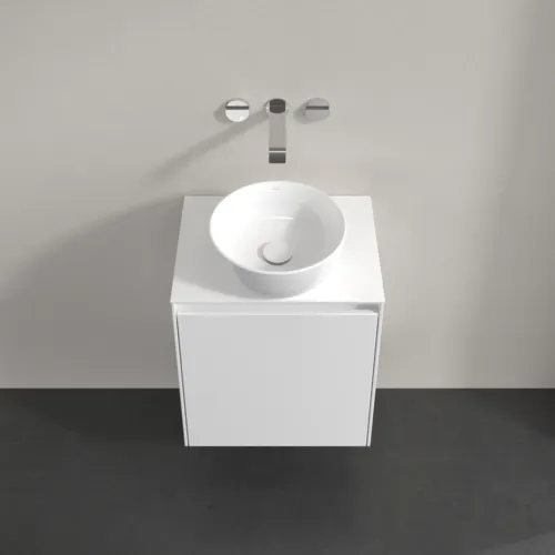 Bild von VILLEROY BOCH Collaro Waschbeckenunterschrank, 1 Tür, 500 x 548 x 380 mm, White Matt / White Matt #C14800MS