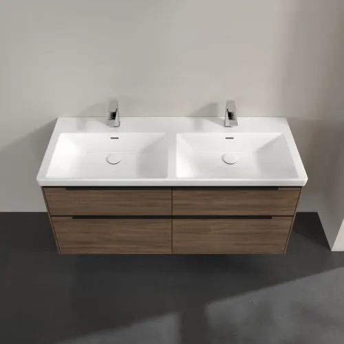 Bild von VILLEROY BOCH Subway 3.0 Waschbeckenunterschrank, 4 Auszüge, 1272 x 576 x 478 mm, Arizona Oak #C56801VH