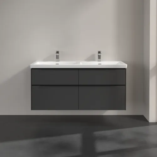 VILLEROY BOCH Subway 3.0 Waschbeckenunterschrank, 4 Auszüge, 1272 x 576 x 478 mm, Graphite #C56801VR, Bild 3