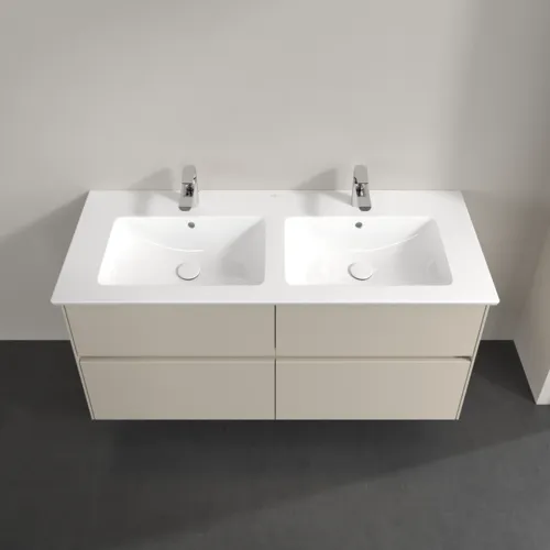 Bild von VILLEROY BOCH Collaro Waschbeckenunterschrank, mit Beleuchtung, 4 Auszüge, 1261 x 610 x 480 mm, Cashmere Grey #C147B0VN
