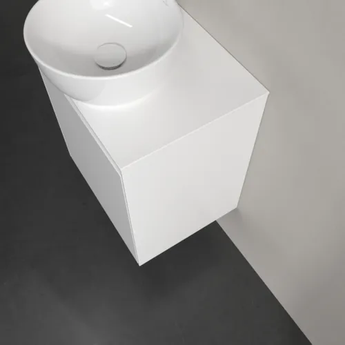 Bild von VILLEROY BOCH Collaro Waschbeckenunterschrank, 1 Tür, 500 x 548 x 380 mm, White Matt / White Matt #C14900MS