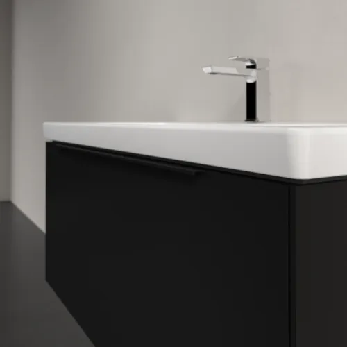 Bild von VILLEROY BOCH Subway 3.0 Waschbeckenunterschrank, 1 Auszug, 973 x 429 x 478 mm, Volcano Black #C56901VL