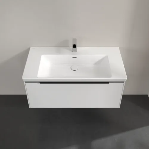 Bild von VILLEROY BOCH Subway 3.0 Waschbeckenunterschrank, 1 Auszug, 973 x 429 x 478 mm, Brilliant White #C56901VE