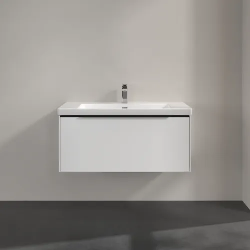 Bild von VILLEROY BOCH Subway 3.0 Waschbeckenunterschrank, 1 Auszug, 973 x 429 x 478 mm, Brilliant White #C56901VE
