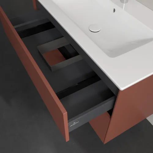 Bild von VILLEROY BOCH Collaro Waschbeckenunterschrank, 2 Auszüge, 961 x 610 x 480 mm, Wine Red #C14500AH