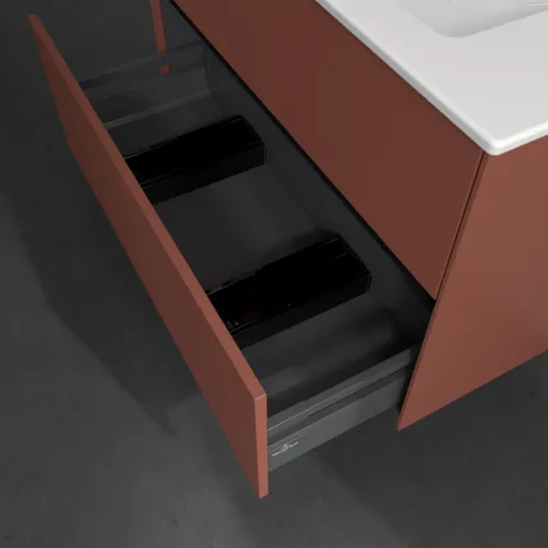 Bild von VILLEROY BOCH Collaro Waschbeckenunterschrank, 2 Auszüge, 961 x 610 x 480 mm, Wine Red #C14500AH