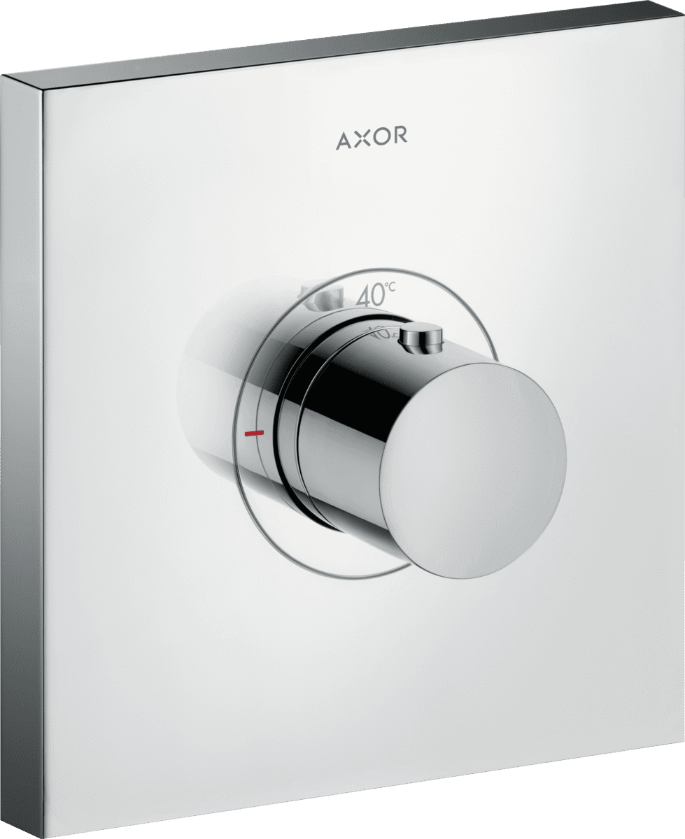 Зображення з  HANSGROHE AXOR ShowerSelect Thermostat HighFlow for concealed installation square #36718000 - Chrome