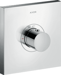 Bild von HANSGROHE AXOR ShowerSelect Thermostat HighFlow Unterputz eckig #36718000 - Chrom
