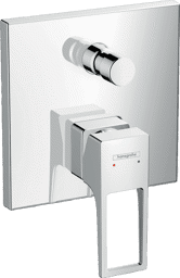 Bild von HANSGROHE Metropol Einhebel-Wannenmischer Unterputz mit Bügelgriff und integrierter Sicherungskombination nach EN1717 für iBox universal #74546000 - Chrom