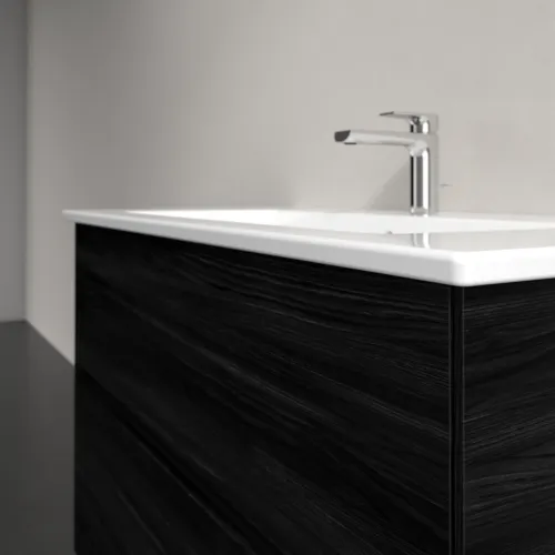 Bild von VILLEROY BOCH Collaro Waschbeckenunterschrank, mit Beleuchtung, 2 Auszüge, 961 x 610 x 480 mm, Black Oak #C145B0AB