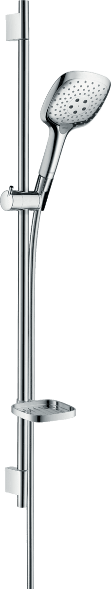 Bild von HANSGROHE Raindance Select E Brauseset 150 3jet mit Brausestange 90 cm und Seifenschale #27857000 - Chrom