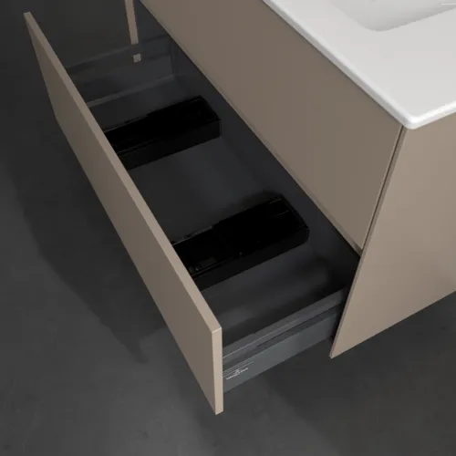 Bild von VILLEROY BOCH Collaro Waschbeckenunterschrank, 2 Auszüge, 961 x 610 x 480 mm, Taupe #C14500VM