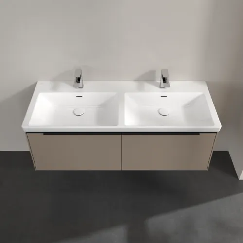 Obrázek VILLEROY BOCH Subway 3.0 Vanity unit, 2 výsuvy, 1272 x 429 x 478 mm, taupe #C56701VM