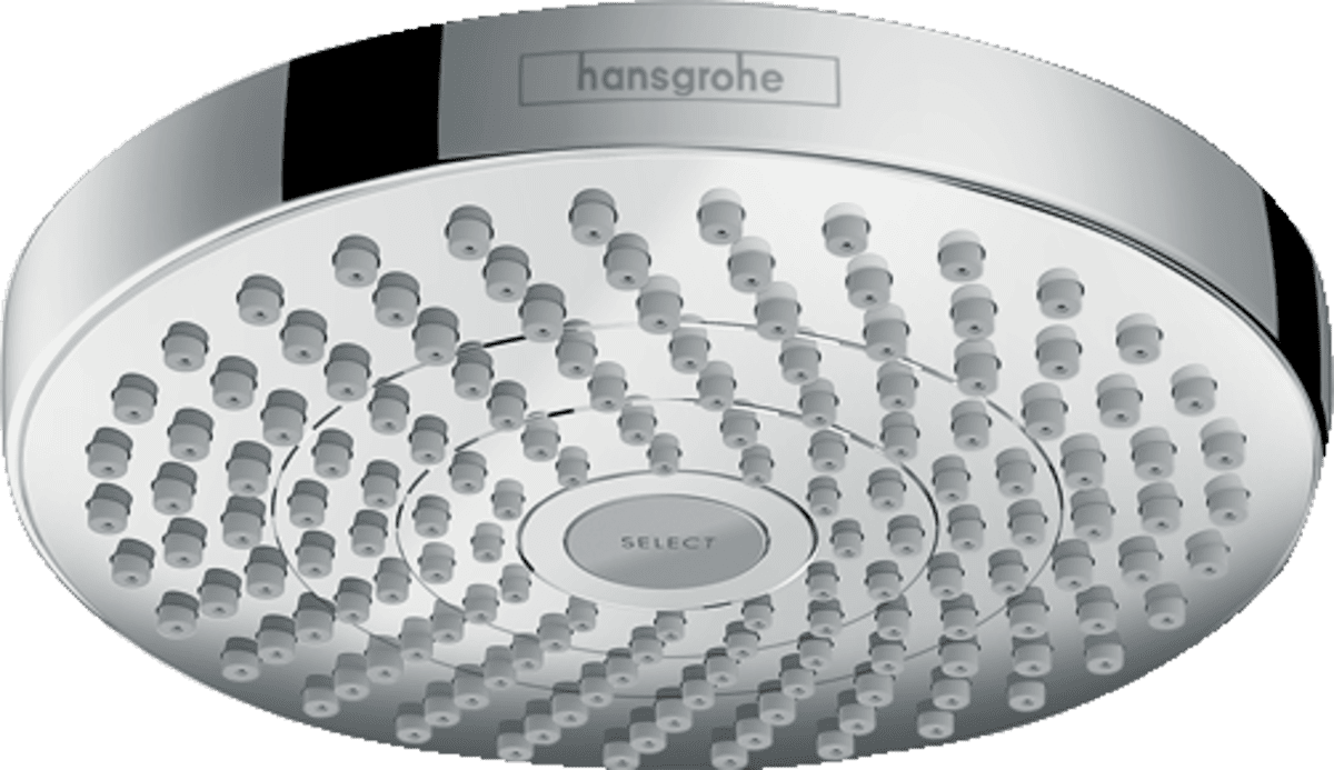 Picture of HANSGROHE Croma Select S Overhead shower 180 2jet EcoSmart #26523000 - Chrome