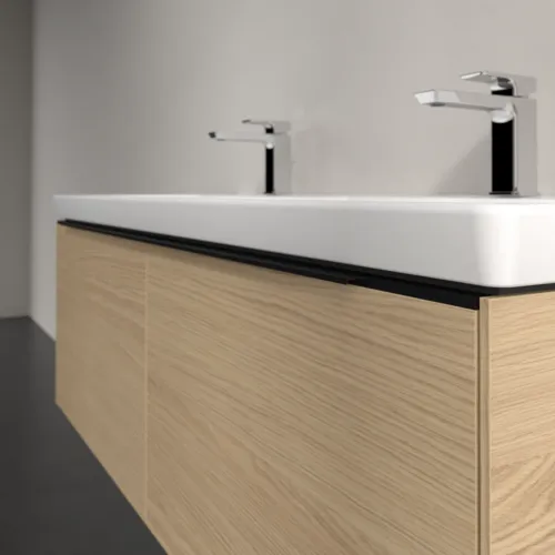VILLEROY BOCH Subway 3.0 Waschbeckenunterschrank, 2 Auszüge, 1272 x 429 x 478 mm, Nordic Oak #C56701VJ, Bild 5