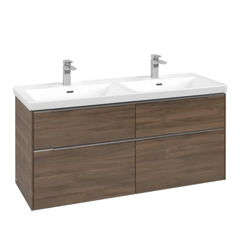Picture of VILLEROY BOCH Subway 3.0 Vanity unit, 4 pull-out compartments, 1272 x 576 x 478 mm, Arizona Oak #C56800VH