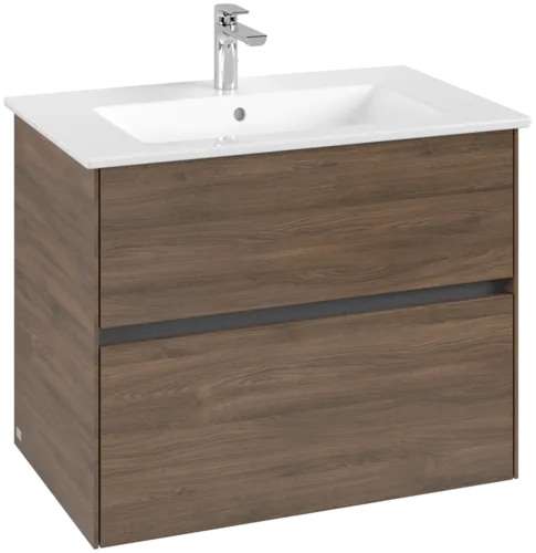 Picture of VILLEROY BOCH Collaro Vanity unit, 2 pull-out compartments, 761 x 610 x 480 mm, Arizona Oak #C14400VH