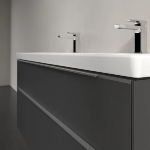 Bild von VILLEROY BOCH Subway 3.0 Waschbeckenunterschrank, 4 Auszüge, 1272 x 576 x 478 mm, Graphite #C56800VR