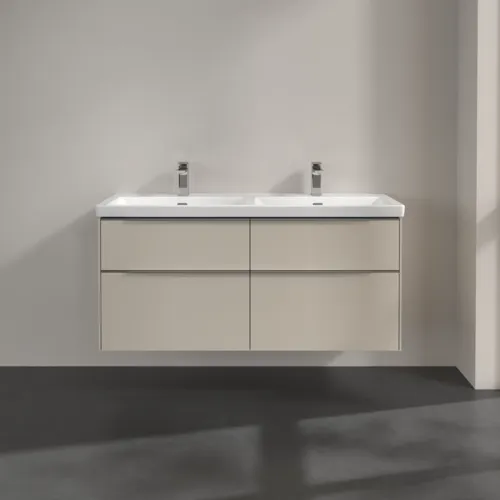 Obrázek VILLEROY BOCH Subway 3.0 Vanity unit, 4 výsuvy, 1272 x 576 x 478 mm, Cashmere Grey #C56800VN