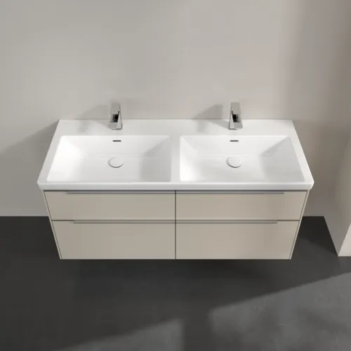 Obrázek VILLEROY BOCH Subway 3.0 Vanity unit, 4 výsuvy, 1272 x 576 x 478 mm, Cashmere Grey #C56800VN