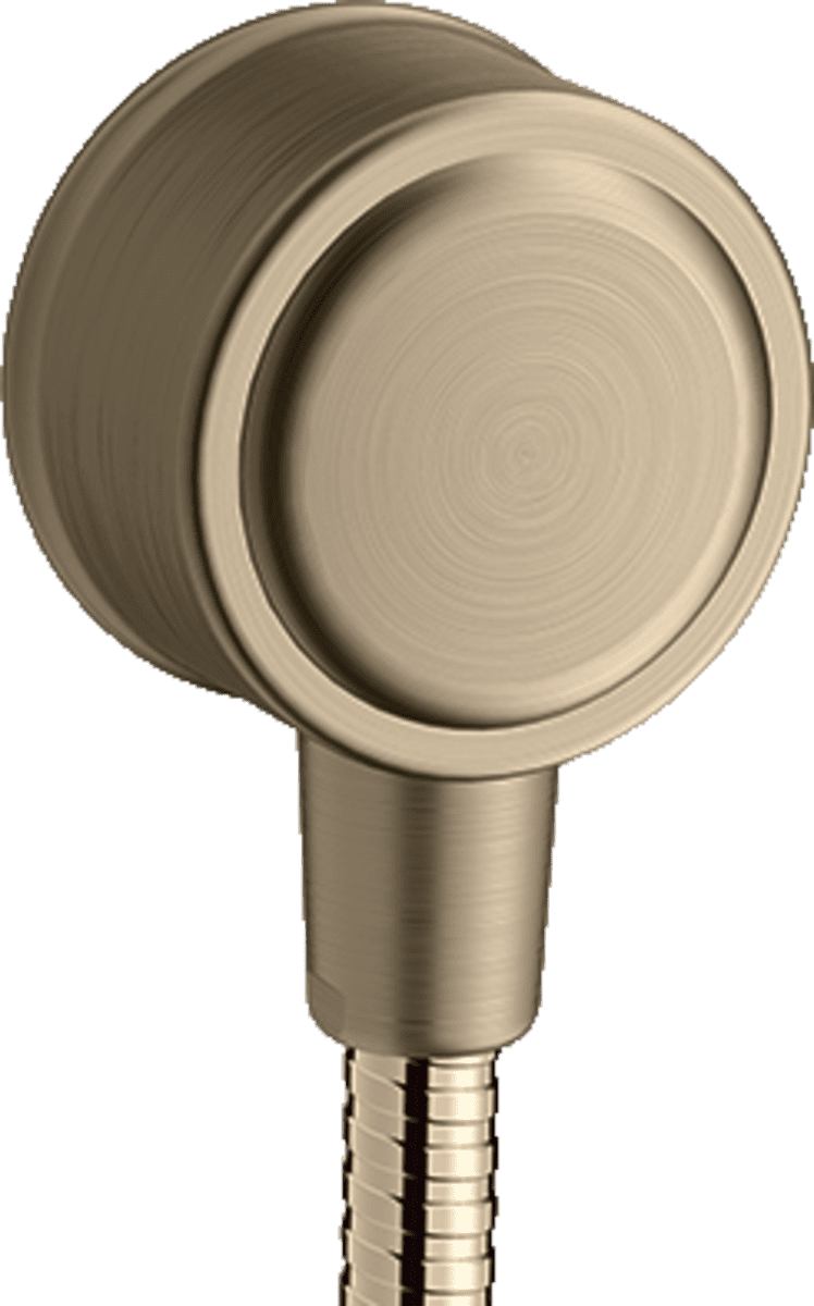 Bild von HANSGROHE AXOR Montreux Wandanschluss mit Rückflussverhinderer #16884820 - Brushed Nickel