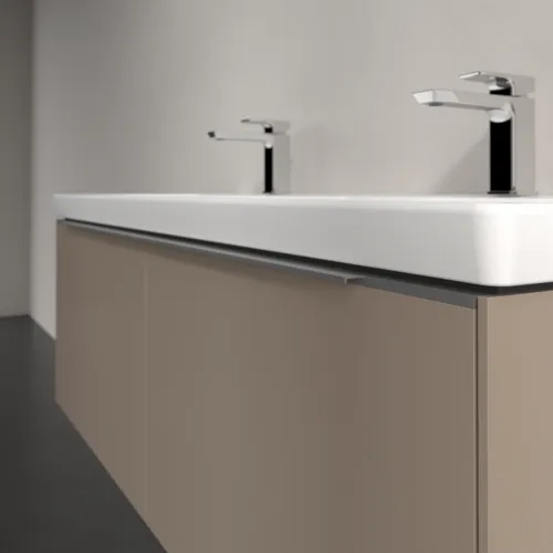 Bild von VILLEROY BOCH Subway 3.0 Waschbeckenunterschrank, 2 Auszüge, 1272 x 429 x 478 mm, Taupe #C56700VM