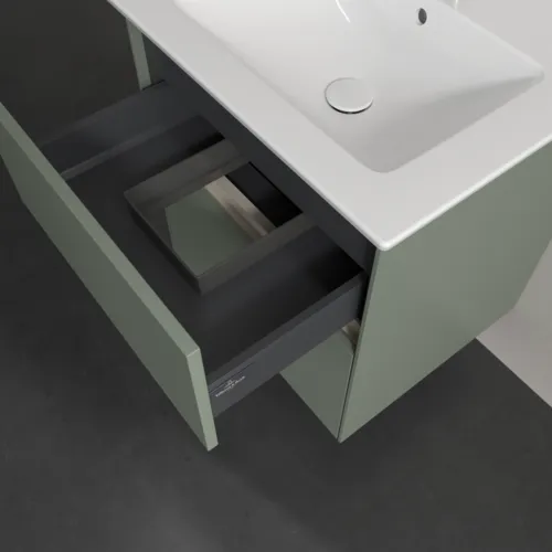 Bild von VILLEROY BOCH Collaro Waschbeckenunterschrank, 2 Auszüge, 561 x 610 x 480 mm, Soft Green #C14200AF