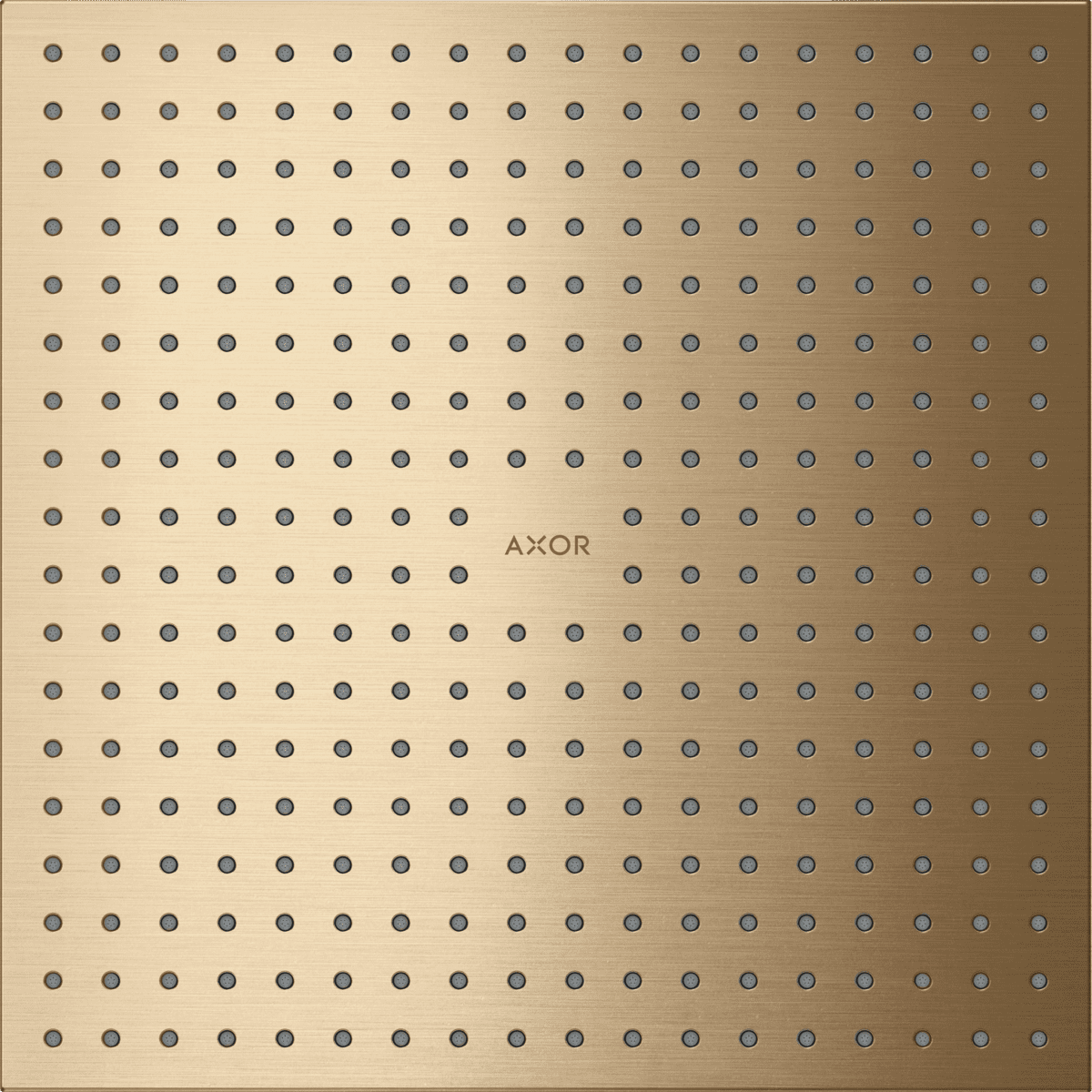 HANSGROHE AXOR ShowerSolutions Kopfbrause 300/300 1jet Deckenintegriert #35317140 - Brushed Bronze