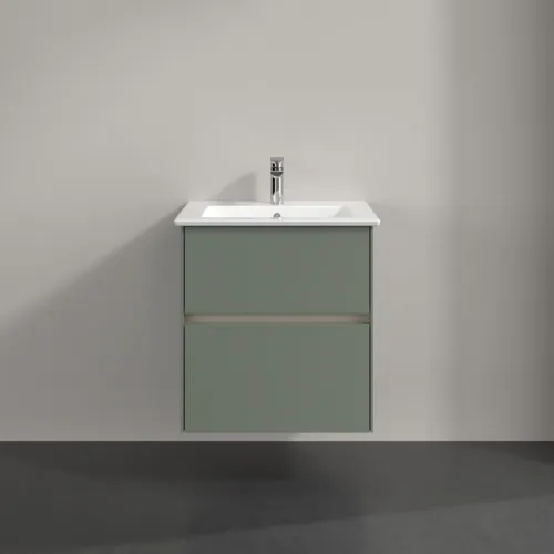 Bild von VILLEROY BOCH Collaro Waschbeckenunterschrank, 2 Auszüge, 561 x 610 x 480 mm, Soft Green #C14200AF