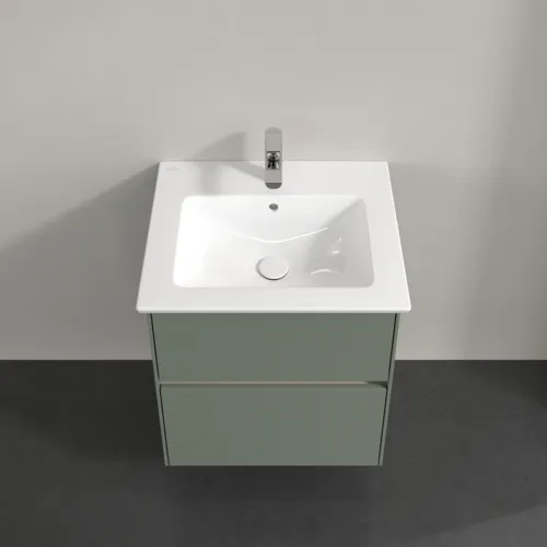 Bild von VILLEROY BOCH Collaro Waschbeckenunterschrank, 2 Auszüge, 561 x 610 x 480 mm, Soft Green #C14200AF