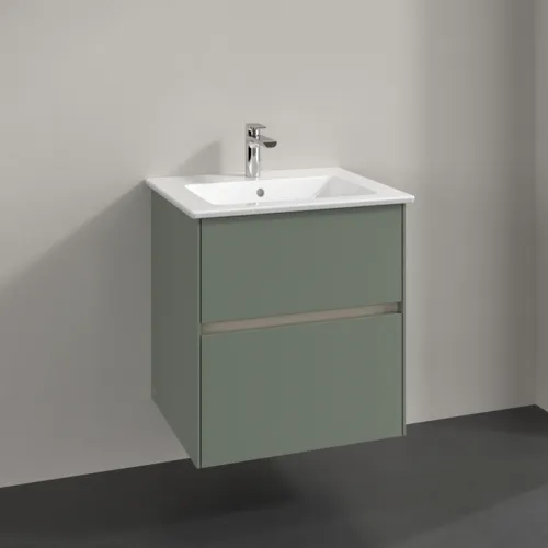 Bild von VILLEROY BOCH Collaro Waschbeckenunterschrank, 2 Auszüge, 561 x 610 x 480 mm, Soft Green #C14200AF