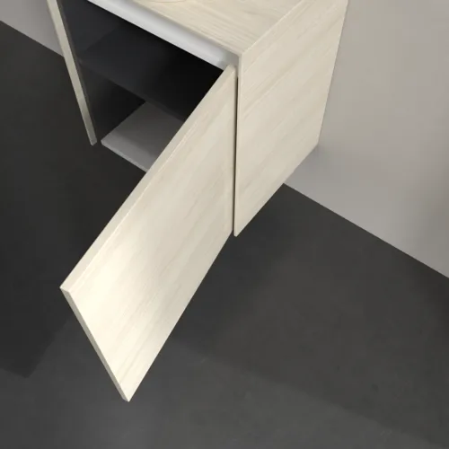 Bild von VILLEROY BOCH Collaro Waschbeckenunterschrank, 1 Tür, 500 x 548 x 380 mm, White Oak / White Oak #C14900AA