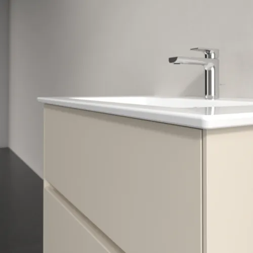 Bild von VILLEROY BOCH Collaro Waschbeckenunterschrank, mit Beleuchtung, 2 Auszüge, 761 x 610 x 480 mm, Cashmere Grey #C144B0VN