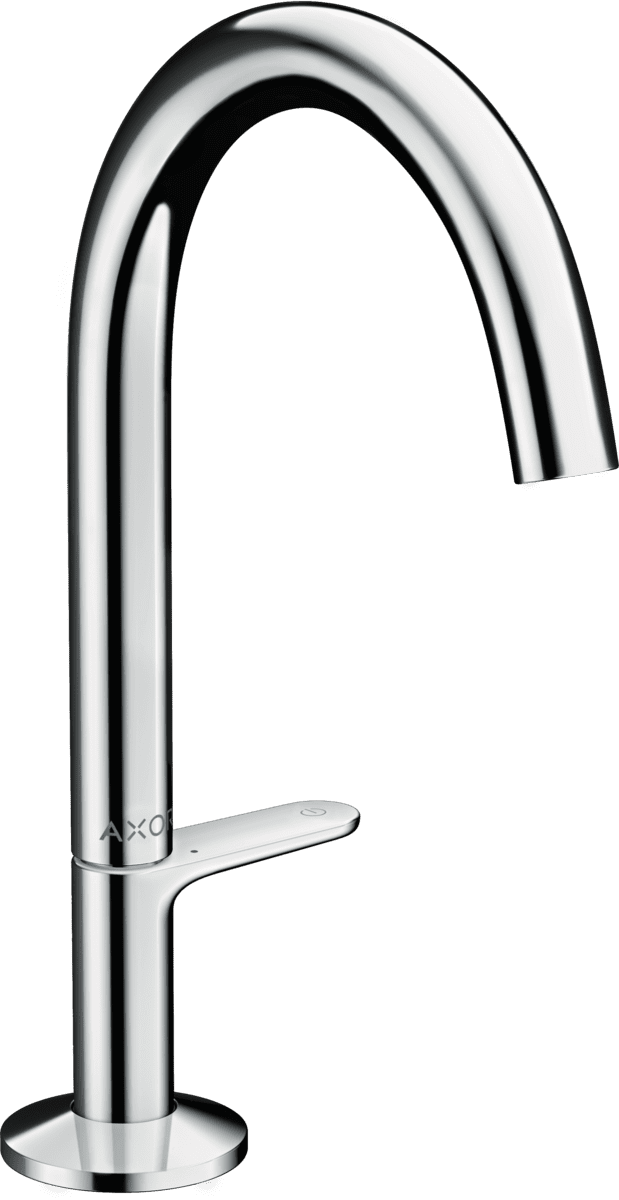 Picture of HANSGROHE AXOR One Basin mixer Select 170 with push-open waste set #48020000 - Chrome