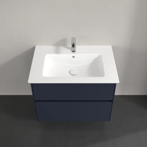 Obrázek VILLEROY BOCH Umyvadlová skříňka Collaro, s osvětlením, 2 výsuvy, 761 x 610 x 480 mm, Marine Blue #C144B0VQ