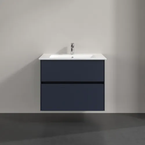 Obrázek VILLEROY BOCH Umyvadlová skříňka Collaro, s osvětlením, 2 výsuvy, 761 x 610 x 480 mm, Marine Blue #C144B0VQ