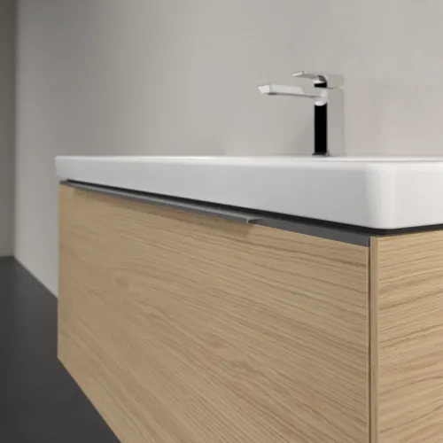Bild von VILLEROY BOCH Subway 3.0 Waschbeckenunterschrank, mit Beleuchtung, 1 Auszug, 973 x 429 x 478 mm, Nordic Oak #C569L0VJ