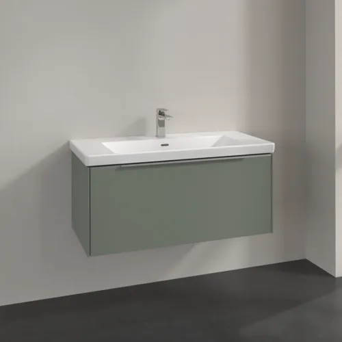 Obrázek VILLEROY BOCH Subway 3.0 Vanity unit, 1 zásuvka, 973 x 429 x 478 mm, Soft Green #C56900AF