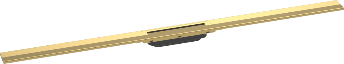 Зображення з  HANSGROHE RainDrain Flex Finish set shower drain 1200 cuttable #56047990 - Polished Gold Optic