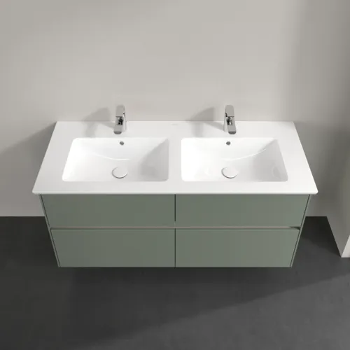 Bild von VILLEROY BOCH Collaro Waschbeckenunterschrank, mit Beleuchtung, 4 Auszüge, 1261 x 610 x 480 mm, Soft Green #C147B0AF