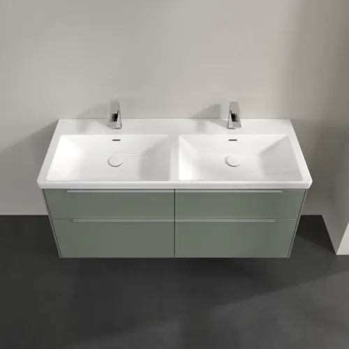 Bild von VILLEROY BOCH Subway 3.0 Waschbeckenunterschrank, 4 Auszüge, 1272 x 576 x 478 mm, Soft Green #C56800AF