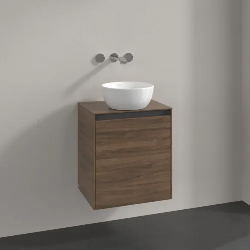 Bild von VILLEROY BOCH Collaro Waschbeckenunterschrank, 1 Tür, 500 x 548 x 380 mm, Arizona Oak / Arizona Oak #C14800VH