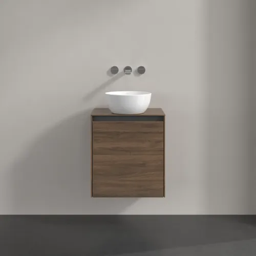 Bild von VILLEROY BOCH Collaro Waschbeckenunterschrank, 1 Tür, 500 x 548 x 380 mm, Arizona Oak / Arizona Oak #C14800VH