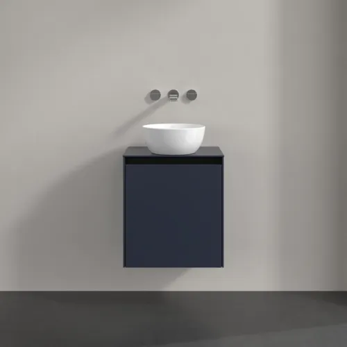 Bild von VILLEROY BOCH Collaro Waschbeckenunterschrank, 1 Tür, 500 x 548 x 380 mm, Marine Blue / Marine Blue #C14800VQ