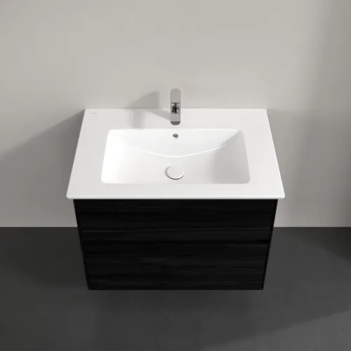 Bild von VILLEROY BOCH Collaro Waschbeckenunterschrank, 2 Auszüge, 761 x 610 x 480 mm, Black Oak #C14400AB