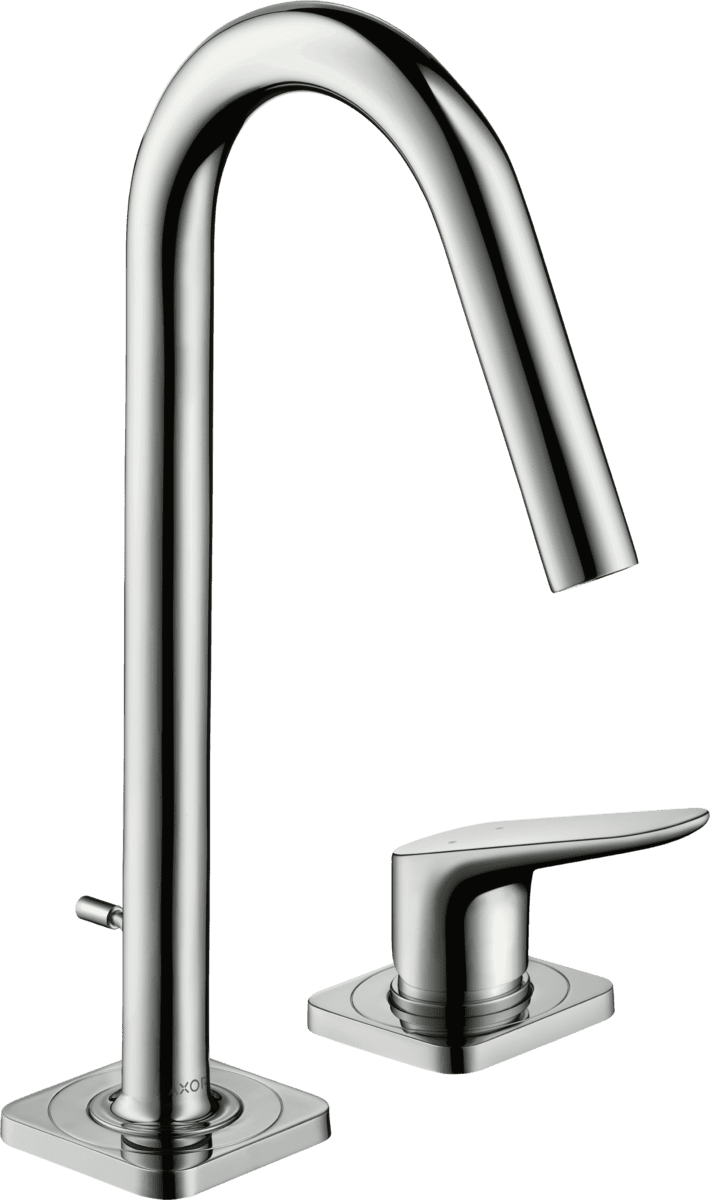 Bild von HANSGROHE AXOR Citterio M 2-Loch Waschtischmischer 160 mit Zugstangen-Ablaufgarnitur #34132000 - Chrom